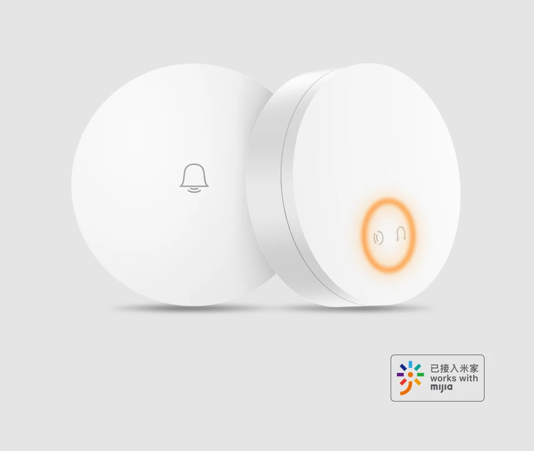 Xiaomi Linptech самогенерирующий беспроводной дверной звонок без батареи Нет проводки отключение памяти привычки работа с приложением mihome