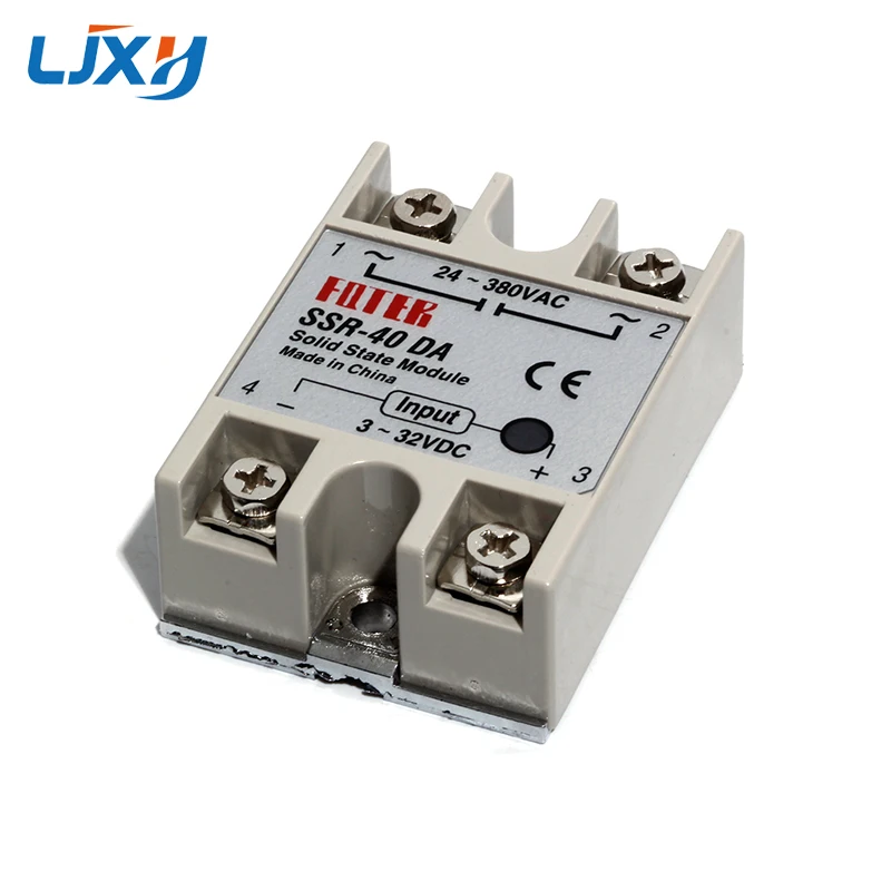 LJXH контроллер температуры REX-C700 термопары Универсальный вход SSR выход/K Тип термопары/твердотельные реле/радиатор