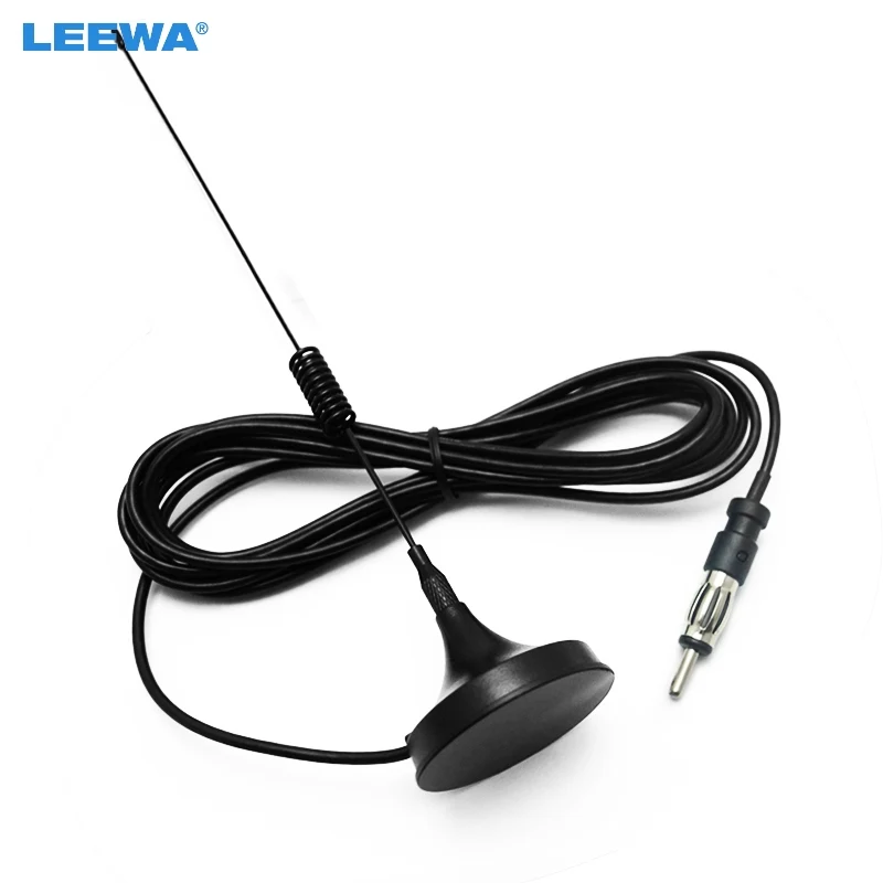 

LEEWA Car Universal Magnetic Base Roof Mount Radio AM/FM Aerial Antenna #CA2606