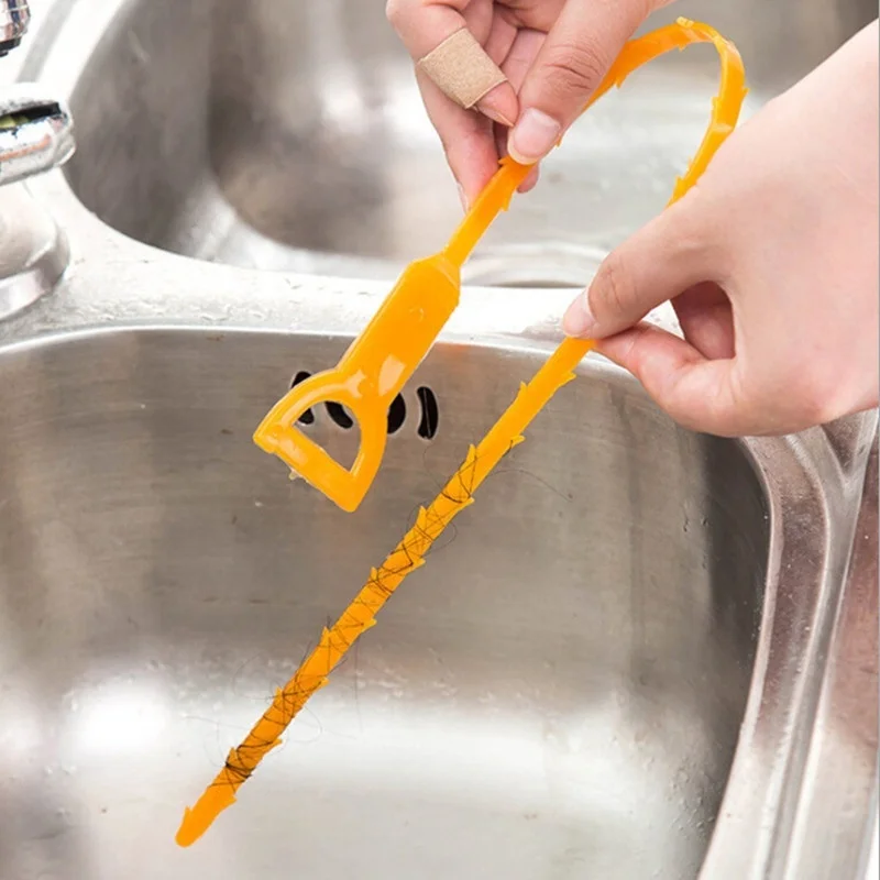 

Drain Snake Cleaner Drain Auger Hair Catcher, Sink Dredge Drain Clog Remover Cleaning Tools for Kitchen Sink Bathroom Tub Toilet