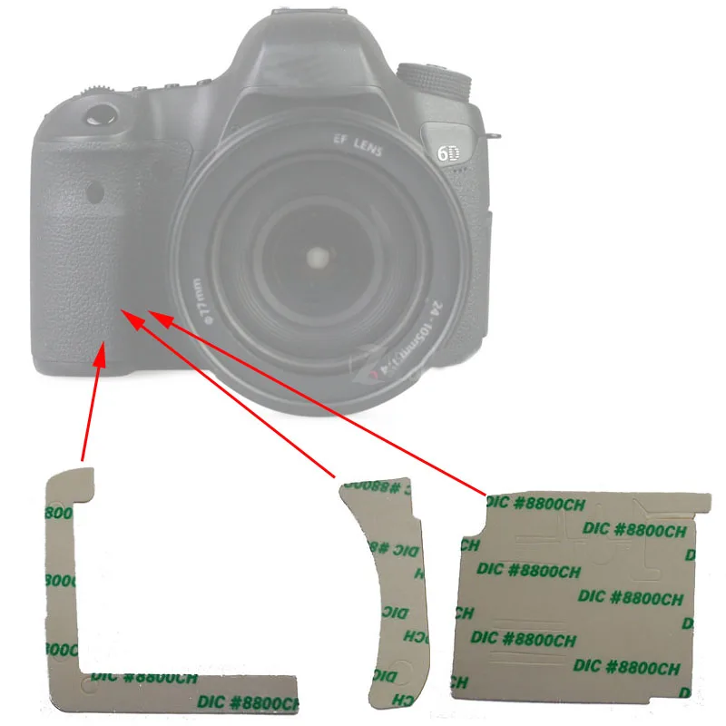 rubber double-sided adhesive-3M-adhesive tape camera special maintenance Adhesive For canon 5D2 5D3 6D