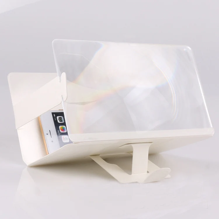 

3D Movie Video Portable Camouflage Enlarge 3X of Mobile Phone Screen Magnifier Amplifier HD Expander Stand Holder For Watching
