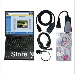 

Free Shipping PPS2000 for Peugeot and for Citroen Diagnostic Scanner Lexia3 with Diagbox V47 Lexia-3