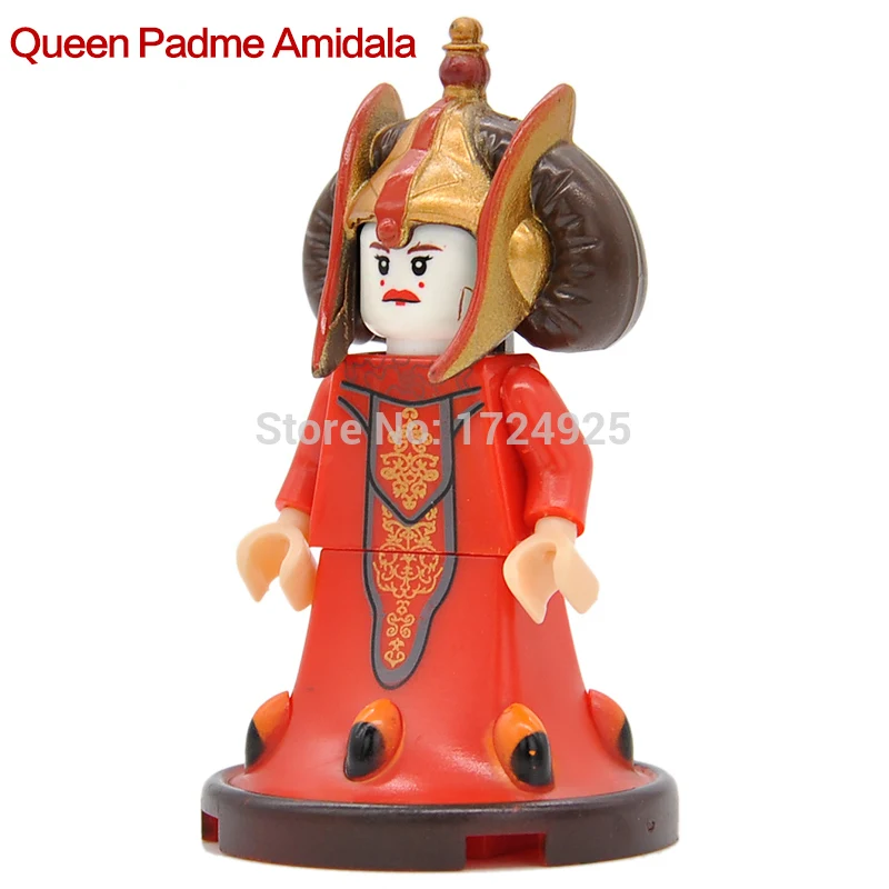 

Queen Padme Amidala Single Sale Figure Block Building Blocks Sets Models Bricks Toys For Children