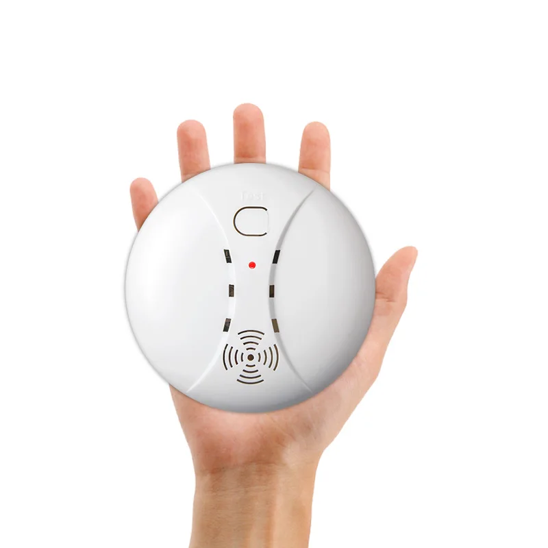FUERS Home Security Smart Wireless Independent Smoke Fire ASK Alarm Sensor Detectors Low Battery Reminder Protect