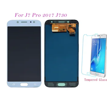 

Test LCD Screen For Samsung Galaxy J7 Pro 2017 J730 J730F J730FM Touch Screen Digitizer LCD Display Adjust For Samsung J7 J730