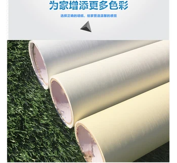 

With thick white wood sticker cupboard door cabinets renovated the old furniture paster PVC waterproof adhesive wall paper-493z