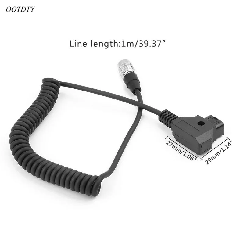 

D-Tap To Hirose 4pin Male Plug Power Cable Sound Devices For Zoom F8 Recoeder