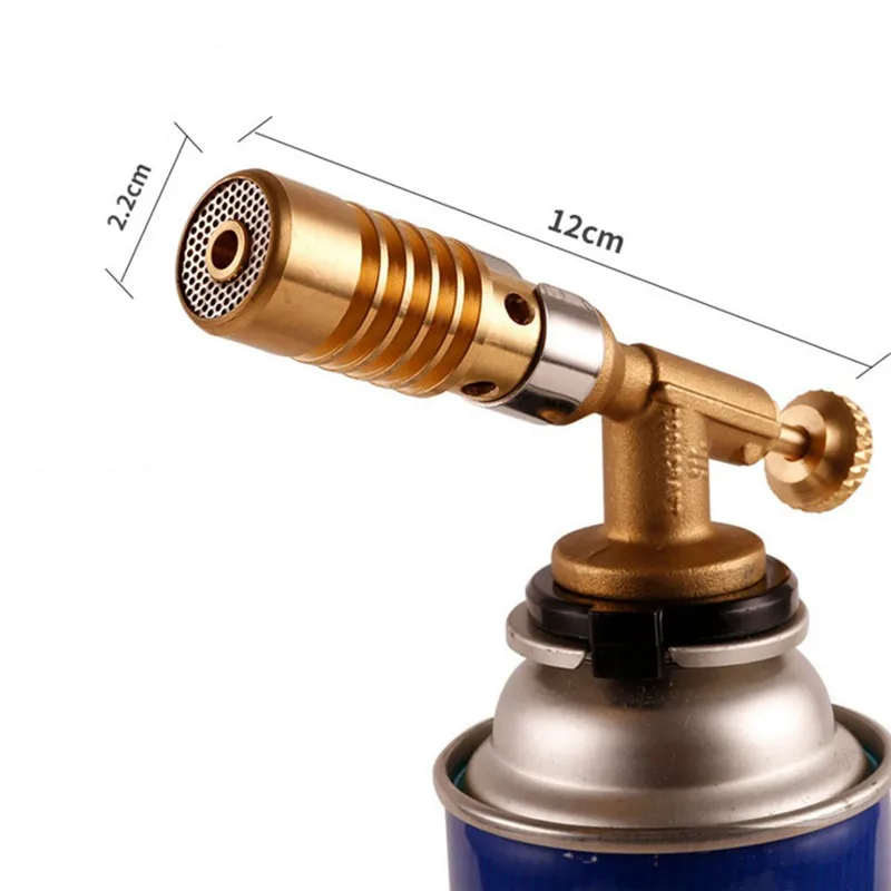 

Gas Torch Flame Copper Gun Flame Blowtorch Welding BBQ Camping Lighter Hiking Outdoor For Heating Butane