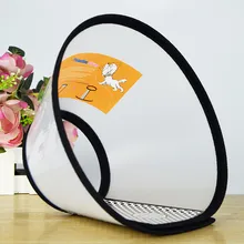 Прозрачный чехол для защиты собак и кошек, конус для заживления ран, защитный ошейник для домашних животных, медицинский ошейник, конус для предотвращения поклевки Прозрачный чехол для защиты собак и кошек, конус для заживления ран, защитный ошейник для домашних животных, медицинский ошейник, конус для предотвращения поклевки