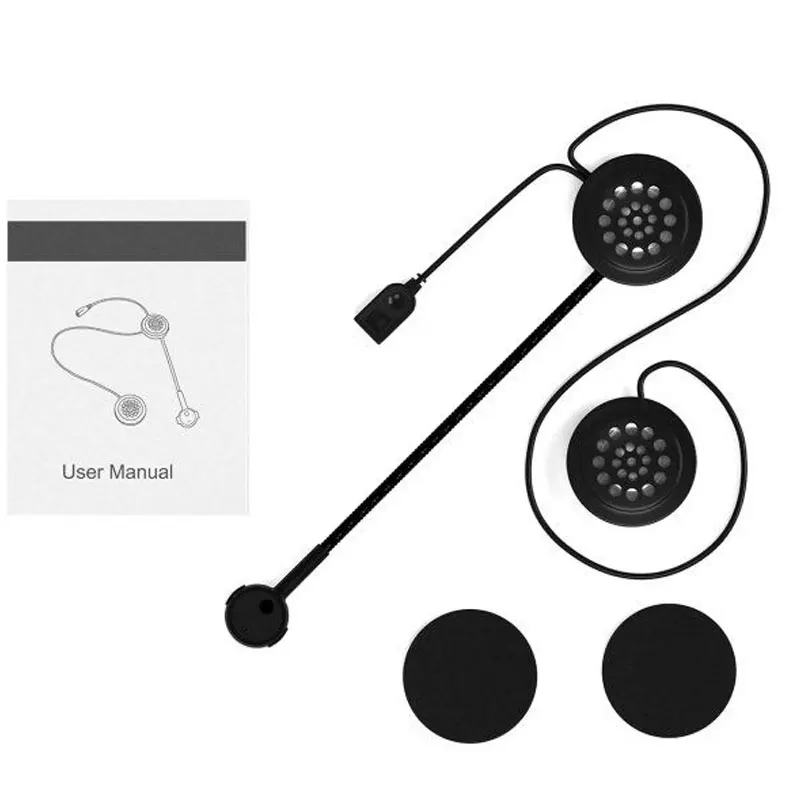 

VR robot Intercom Moto Helmet Bluetooth Headset Wireless Stereo Motorcycle Interphone with Handsfree Mic MP3 Player Speaker