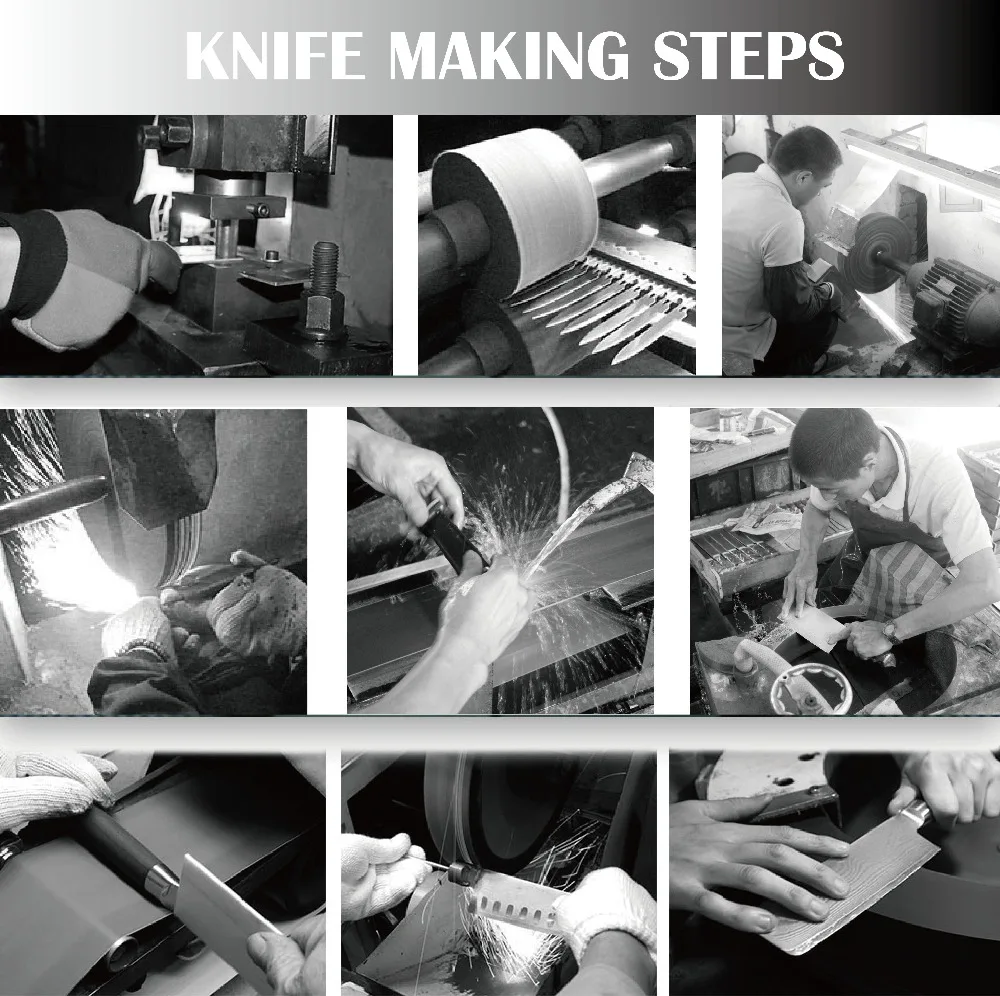 KNIFE MAKING STEPS