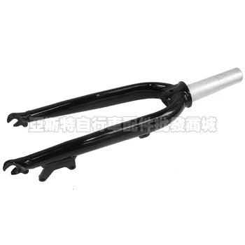 

20-inch folding fork bike fork high alloy disc brakes straight fork open file 100mm