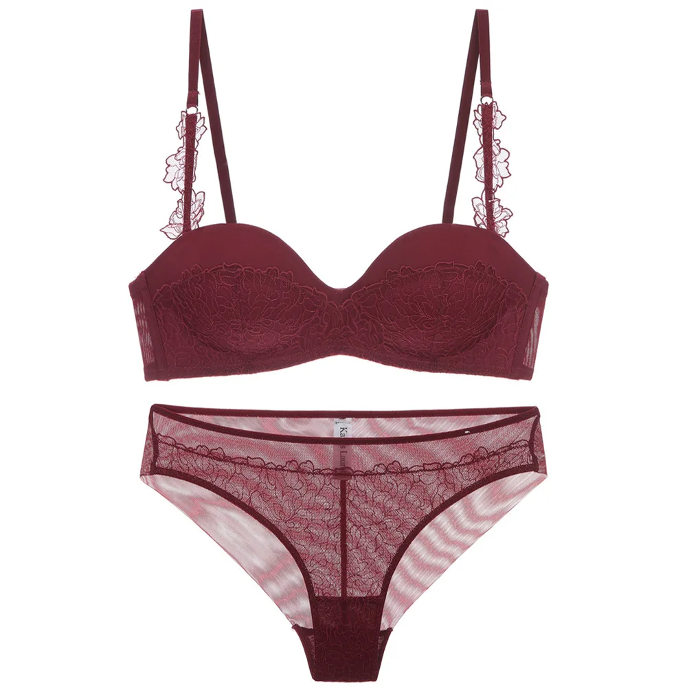 ATTENDRE Womens Bras Underwear Set Wedding Corset Bridal Strapless Half