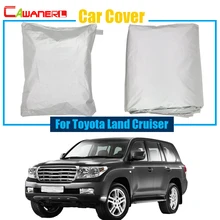 Cawanerl внедорожник покрытие автомобиля анти УФ Защита от солнца щит Дождь Снег Устойчив Защитная крышка для Toyota Land Cruiser