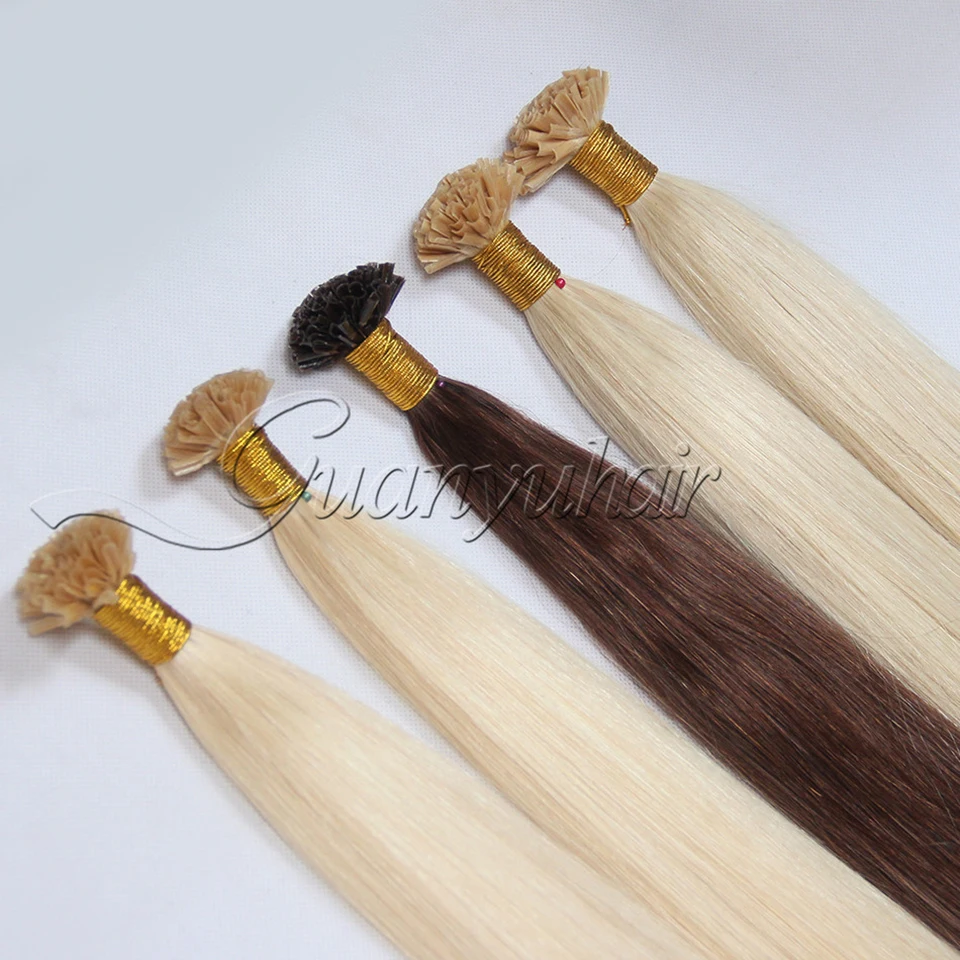 Beli Guanyuhair Pra Terikat Kuku U Tip Ekstensi Rambut 18 \