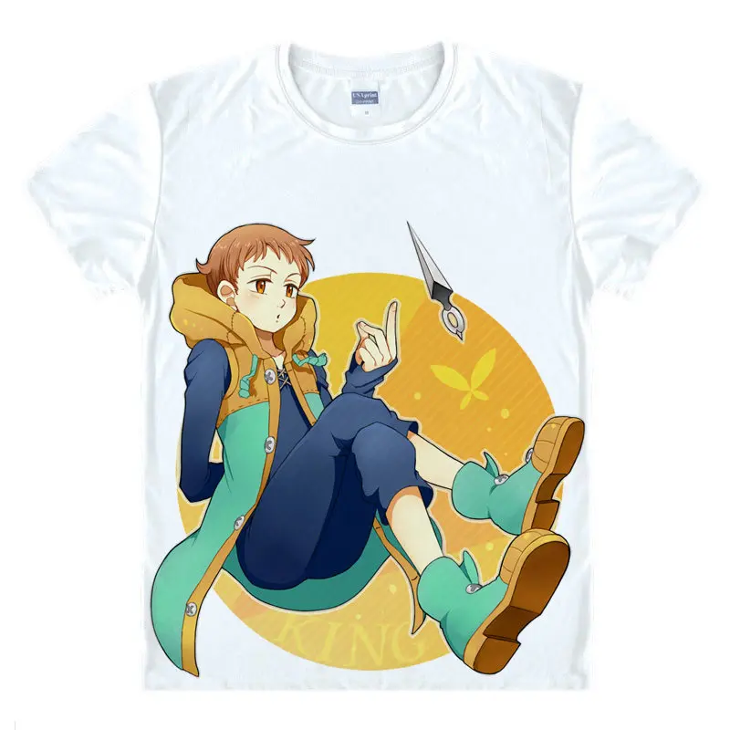 The Seven Deadly Sins T Shirt King Harlequin Shirt anime