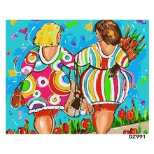 Покупка и покупка ручной работы Краска высокого качества Холст Красивая краска ing по номерам Сюрприз подарок большое удовлетворение