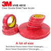 Clear 3M VHB Acrylic Foam Tape  1.0MM Thick,3M 4910 high temperature transparent acrylic foam tape ,we can offer any size ► Photo 2/6