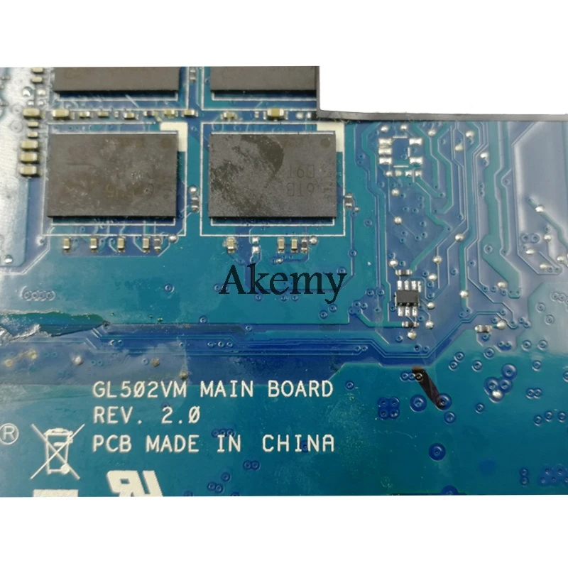  Amazoon ROG GL502VM Laptop motherboard for ASUS GL502VM GL502VML GL502V GL502 original mainboard 8G