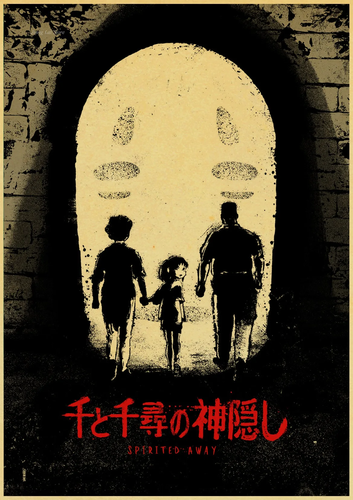 Miyazaki Hayao винтажный постер высокого качества с изображением призраков настенный