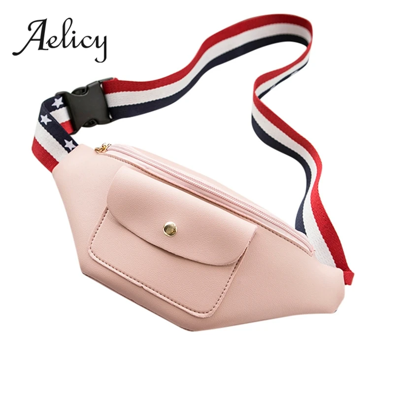 Aelicy/женская и Мужская модная однотонная сумка на молнии из искусственной кожи