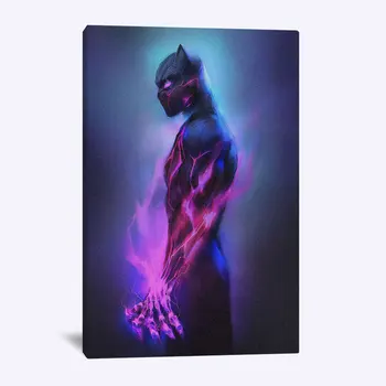 

Black Panther marvel poster Wall Art Canvas For Teens Living Room Home Bedroom Study Dorm room Apartment Art Decoration Prints