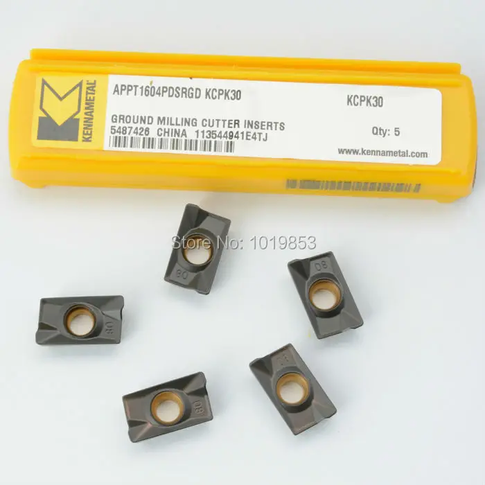 APPT1604PDSRGD KCPK30 kennametal milling inserts