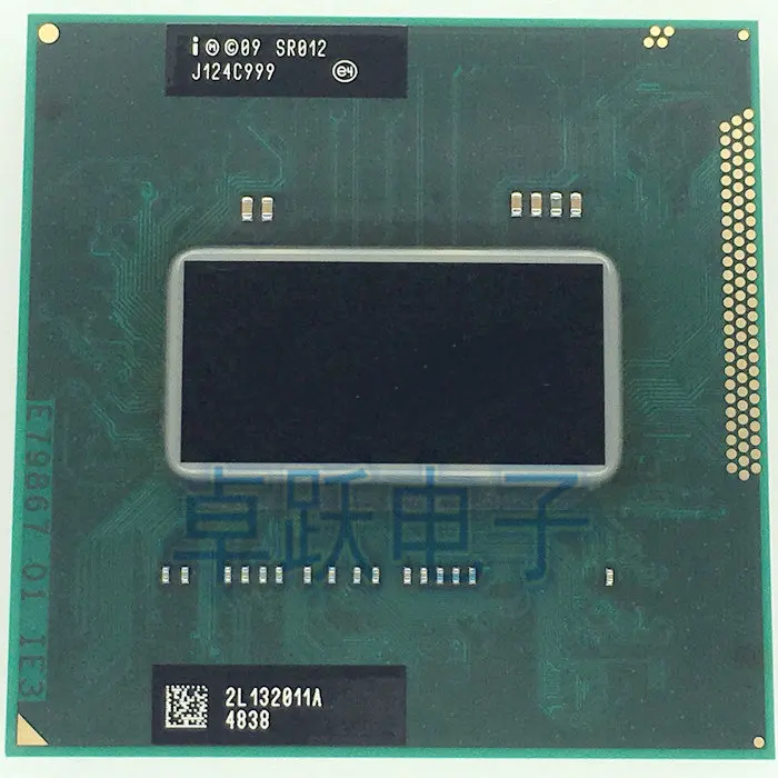 Процессор Intel i7 2820QM SR012 2,3 ГГц четырехъядерный 8 Мб кэш TDP 45 Вт 22 нм ноутбук ЦП разъем 1224 HM65 I7-2820qm