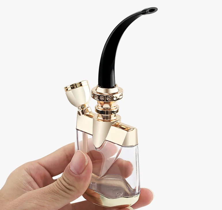 Mini Shisha Hookah Glass Water Pipe For Smoking Tobacco Cigarettes Holder Smoking Filter Tobacco