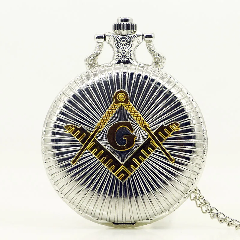 PB335-Quartz-Masons-Freemasonry-Man-Pocket-Watch-Classic-Vintage-Antique-Pendant-G-Fob-Watches-Ancient-Bronze