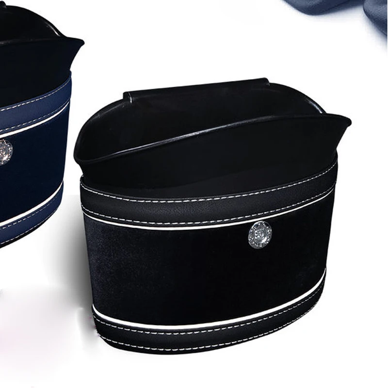 

E-FOUR Car Trash Can ABS Garbage Bin Absolutely Best Waste Rubbish Litter Container for Vehicle Office Study Room Portable Hook