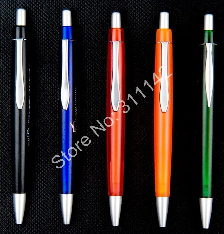US $238.00 Customized logo Printed Promotional Plastic Ball Pen gift pen advertising ball pen in high quality