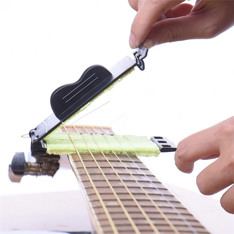 ENO Adjustable Guitar Strings Cleaner Washable Fretboard Cleaning Tool