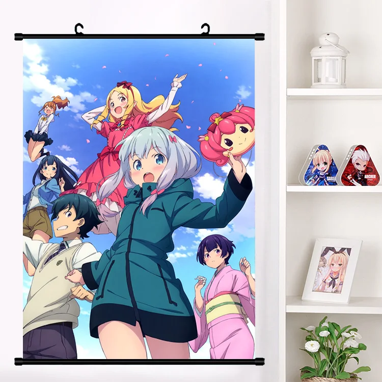 Японское аниме &quotEromanga Sensei&quot Izumi Sagiri милые Настенные Прокрутки настенные