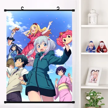 

Japanese Anime Eromanga Sensei Izumi Sagiri Cute Wall Scroll Mural Poster Wall Hanging Poster Home Decor Collection Art