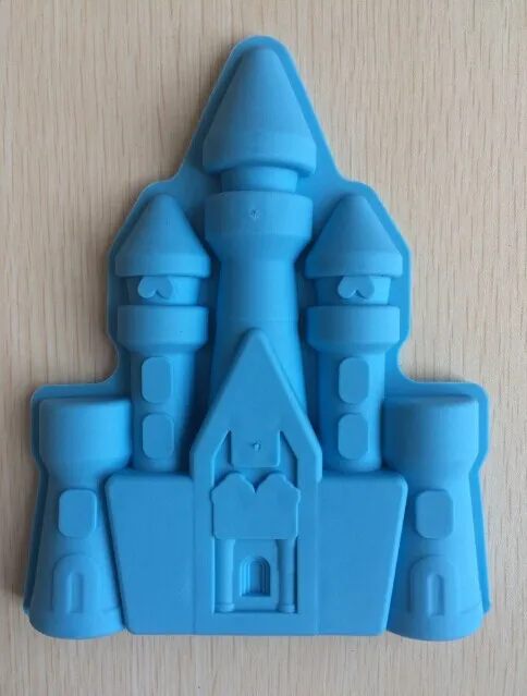 

Palace Castle ice cream mold ice Cube Tray Silicone Mould DIY cookie cutters bakeware A065