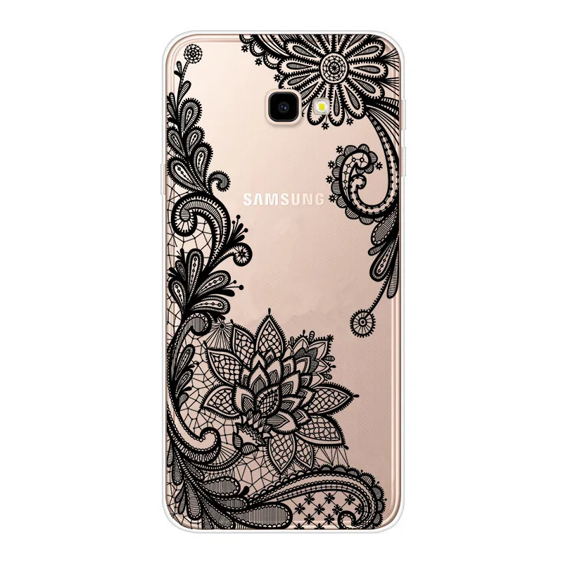 ل كوكه سامسونج غالاكسي J4 زائد حالة على لسامسونج غالاكسي J4 رئيس J4Plus 2018 Fundas الرجعية زهرة واضح لينة غطاء سيليكون ل كوكه سامسونج غالاكسي J4 زائد حالة على لسامسونج غالاكسي J4 رئيس J4Plus 2018 Fundas الرجعية زهرة واضح لينة غطاء سيليكون