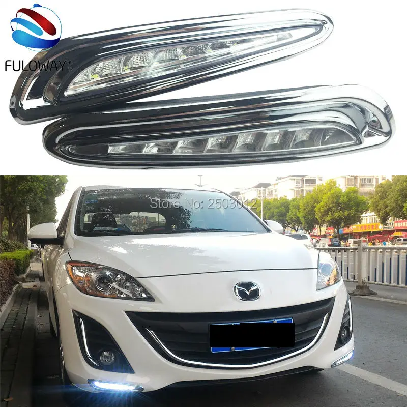 DRL High Bright Waterproof Car Lights LED Daytime running lights 12V