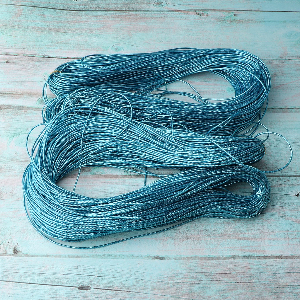 2 Rolls Braiding Hair String Braider Cord Non-Elastic Hair Rope Band Hair Braiding Yarn Fashionable Colorful Hiphop Hair Tie