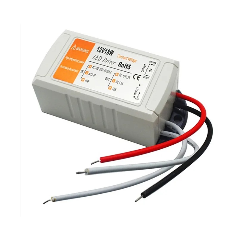 

DC12V Power Supply Led Driver 18W/28W/48W/72W/100W LED Adapter Lighting Transformer Switch for LED Strip ceiling Light bulb