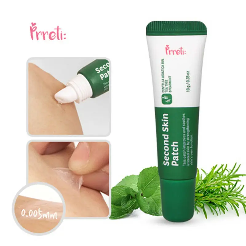

PRRETI Second Skin Patch 10g Pimple Face Patch Spot Acne Treatment Mask Scar Removal Facial Skin Care Korea Cosmetics