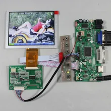 HDMI+ VGA+ DVI+ аудио плата контроллера NT68676 с 5 дюймов ZJ050NA 08C заменить AT050TN22 640x480 ЖК-панель