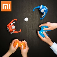 2 шт. Xiaomi MITU футбол Робот строитель DIY Детские Игрушки Роботы подарки на день рождения для мальчиков и девочек дети Кубок мира футбол