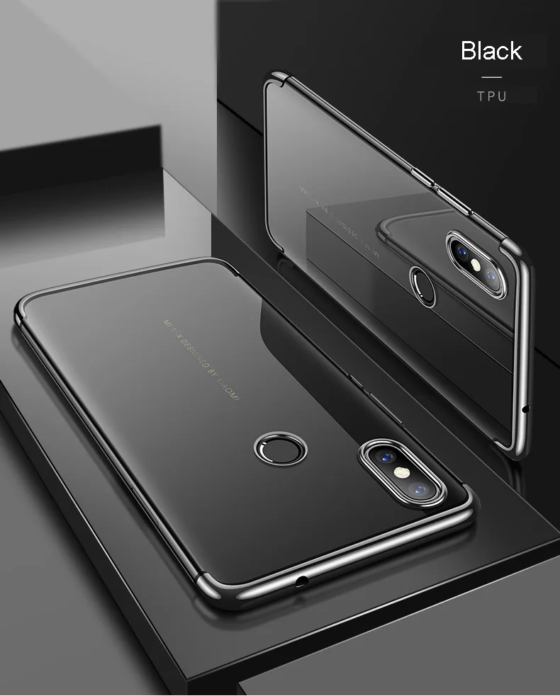 BBSW Electroplate Soft TPU Phone Case for Xiaomi Mi8 SE Mix2S 6X 5X Redmi 5 Plus Note 5 Pro 5A 5A 4X Redmi Note 4X Shining Cover (13)