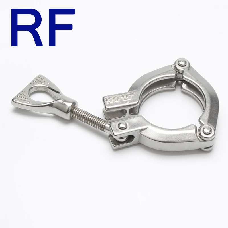 RF 2 5 &quot 3&quot SS304 3 Pc тип быстрая установка три хомута санитарные фитинги из