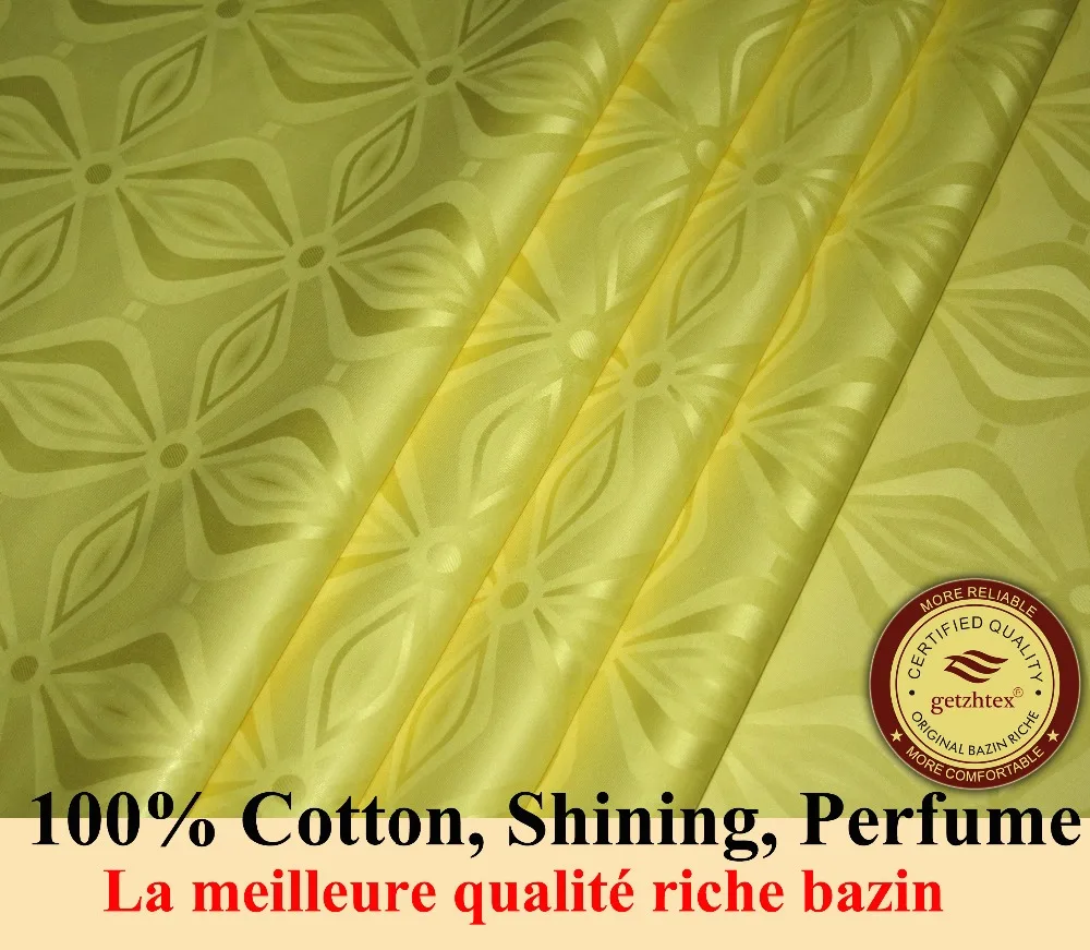 Высокое качество Базен Riche ткань похожая на Getzner морская парча мягкая хлопок 10 ярдов/шт Духи Австрийское качество
