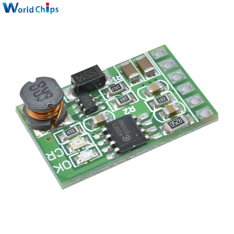

DC 5V 12V 2in1 Lithium Battery Charger Discharger Board DC-DC Converter Step-up Module 3.7V 5V to 12VDC for IP PTZ Camera UPS