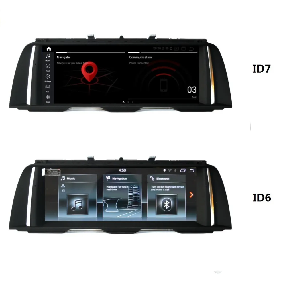 Flash Deal 10.25 inch Android 9.0 Car Gps radio player navigation for BMW 5 Series F10 F11 Original CIC NBT 6 core 4GB RAM 32GB ROM wifi 9