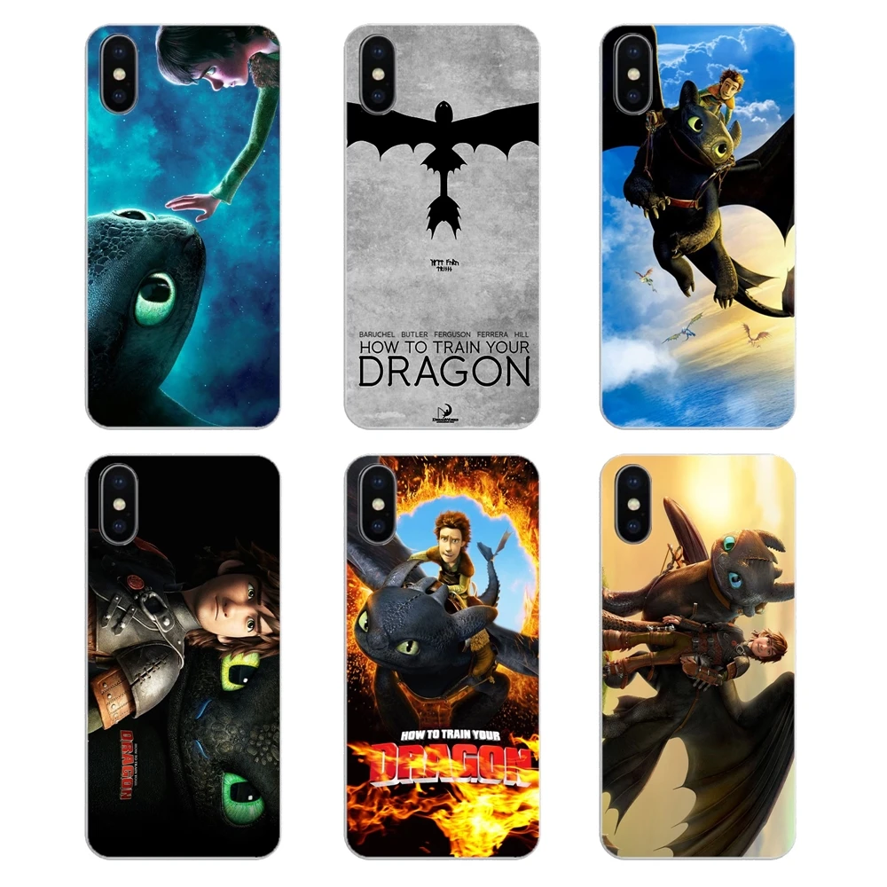 For LG G7 Q6 Q7 Q8 Q9 V30 X Power 2 3 OnePlus 3T 5T 6T Toothless How to Train Your Dragon Soft Transparent Shell Covers |